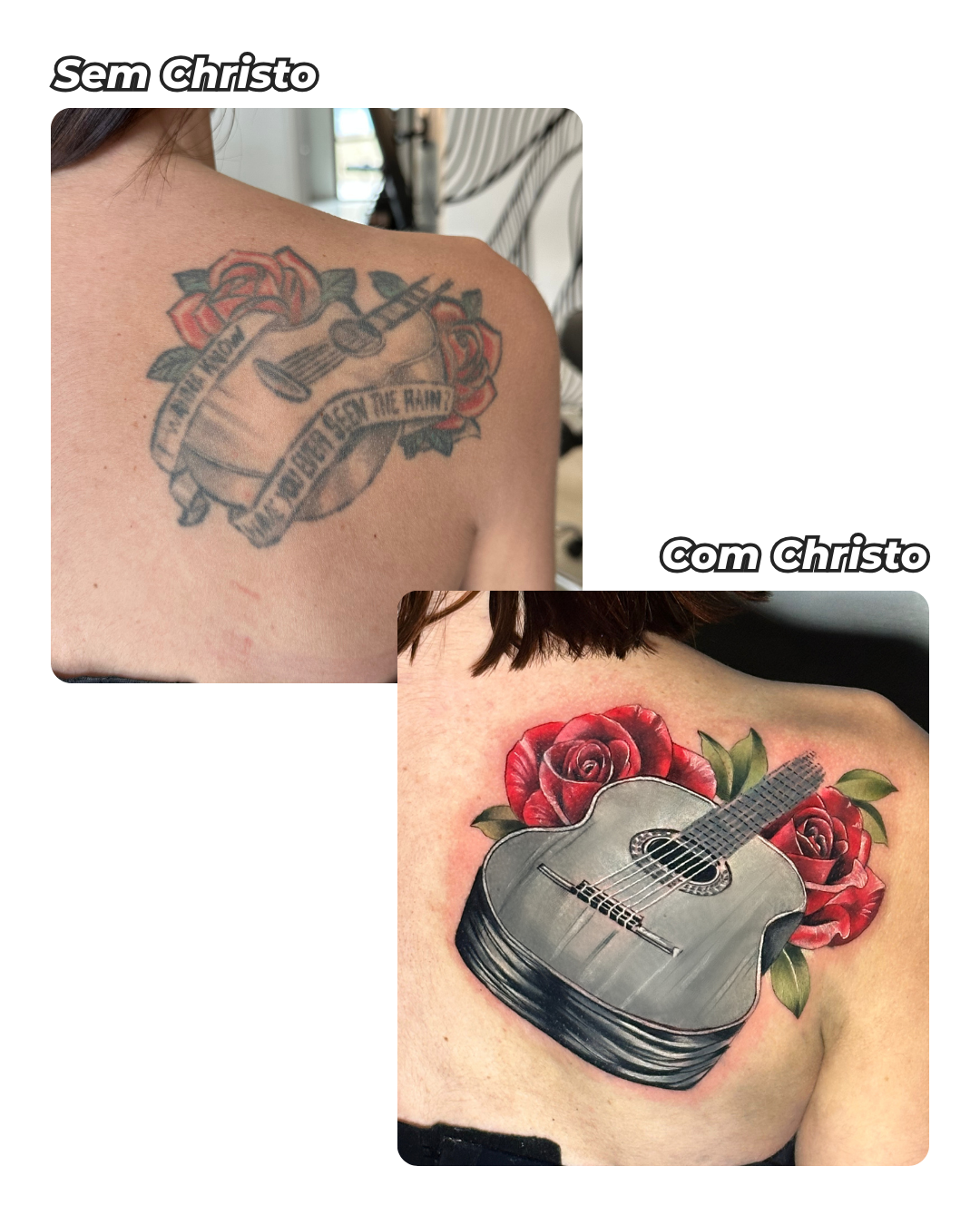 cobertura de tatuagem, cobertura de tatuagem masculina e feminina, cobrir tatuagem no braço, tatuagens cobrir cicatrizes, tatuagem cobertura, reformas de tattoo, Samara christo tattoo - 27